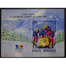 RUMANIA 1992 HOJA BLOQUE NUEVA MINT DEPORTES OLIMPICOS 17,50 €